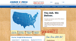 Desktop Screenshot of courierexpress.net